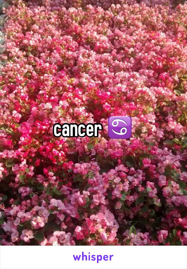 cancer ♋️