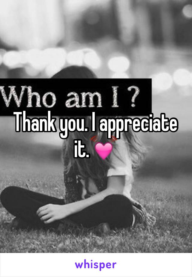 Thank you. I appreciate it.💓