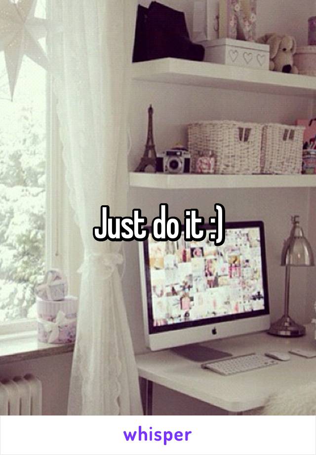 Just do it :)