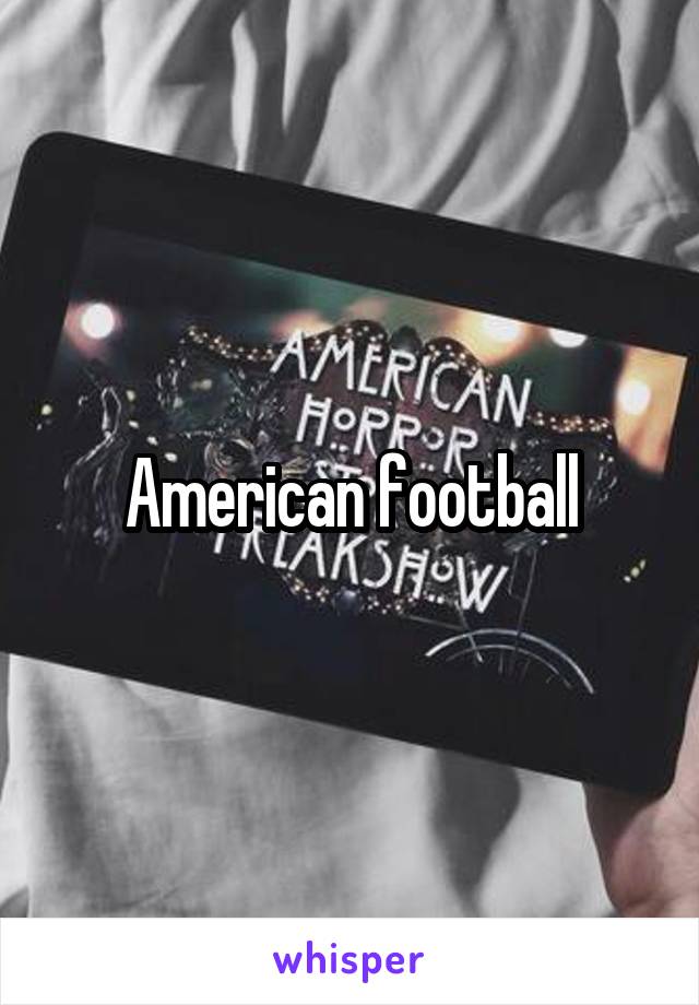 American football