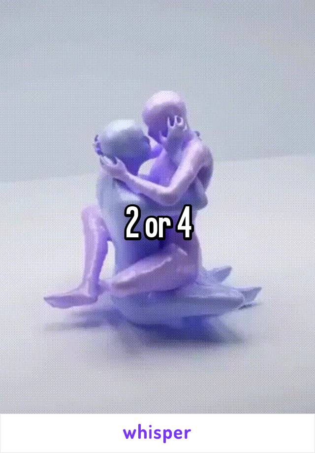 2 or 4