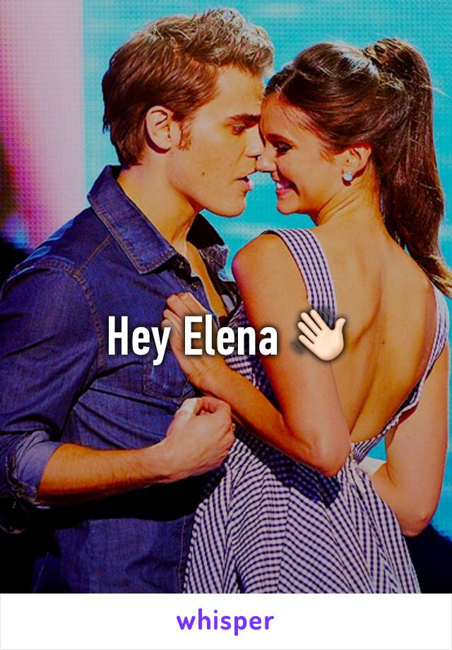 Hey Elena 👋🏻