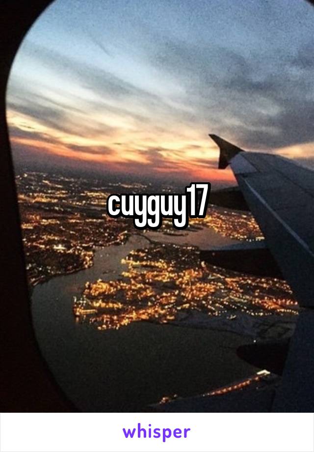 cuyguy17
