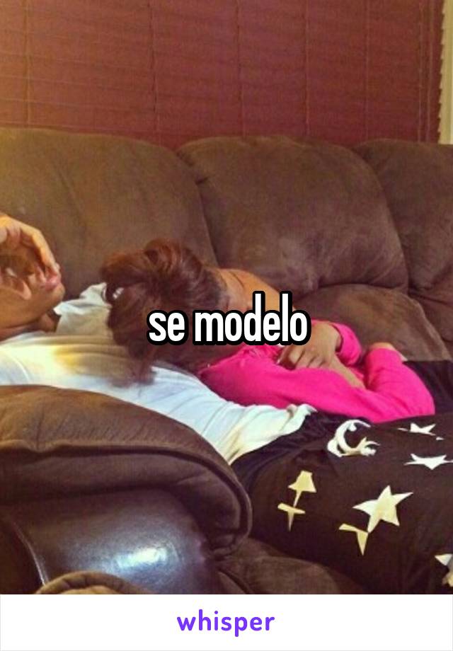 se modelo