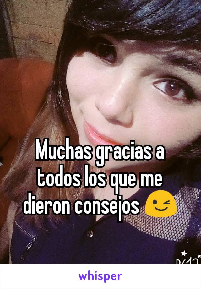 Muchas gracias a todos los que me dieron consejos 😉