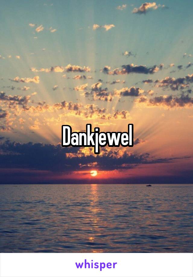 Dankjewel