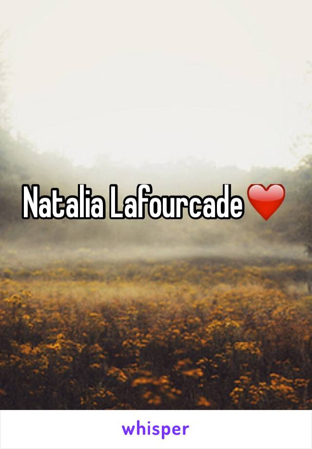 Natalia Lafourcade❤️