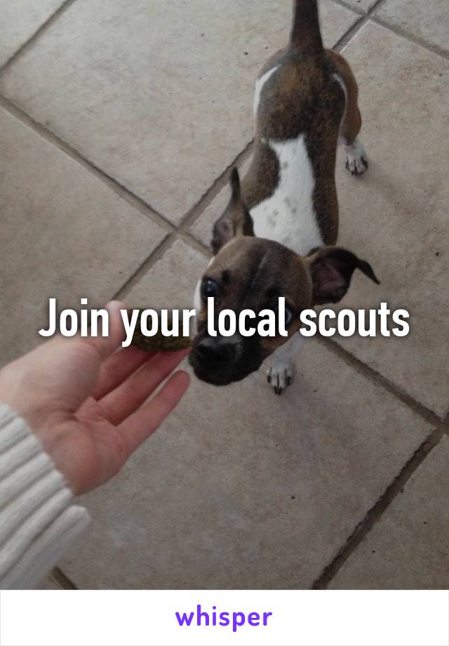 Join your local scouts