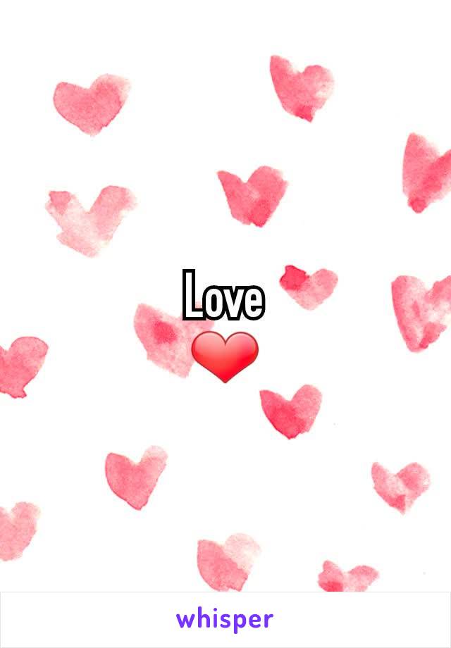 Love
❤