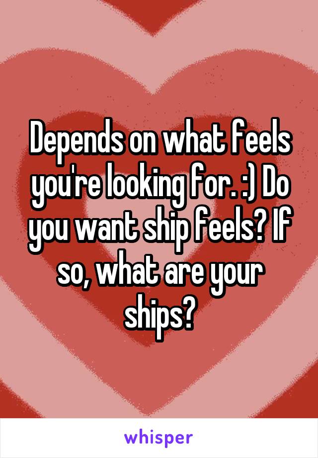 Depends on what feels you're looking for. :) Do you want ship feels? If so, what are your ships?