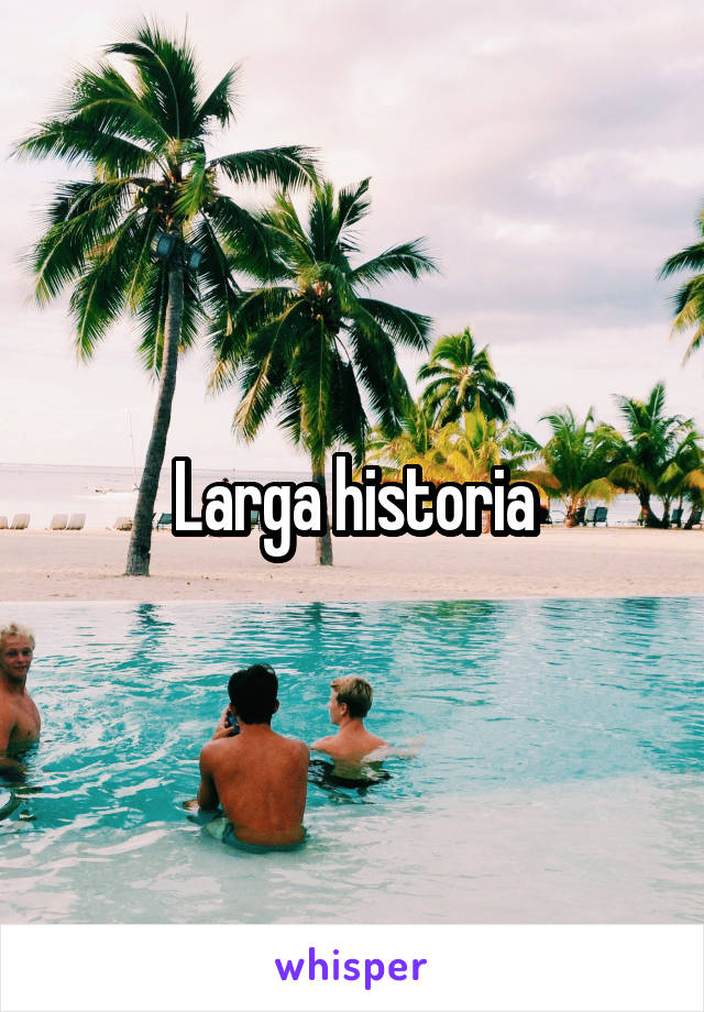 Larga historia