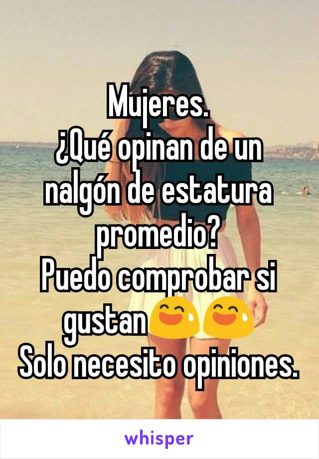 Mujeres.
¿Qué opinan de un nalgón de estatura promedio?
Puedo comprobar si gustan😅😅
Solo necesito opiniones.