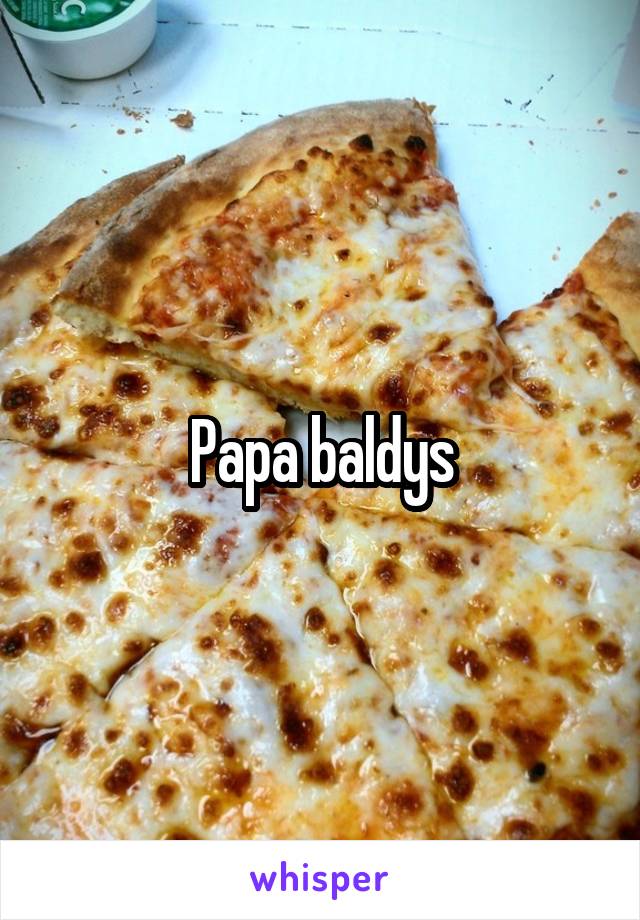 Papa baldys