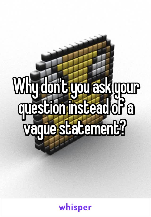 Why don't you ask your question instead of a vague statement? 