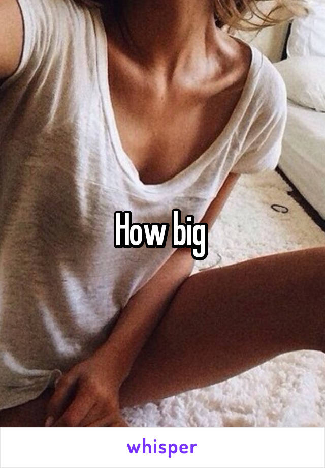 How big 