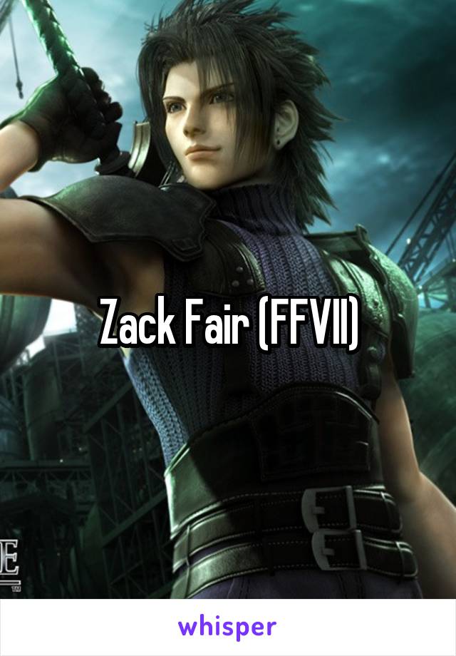 Zack Fair (FFVII)