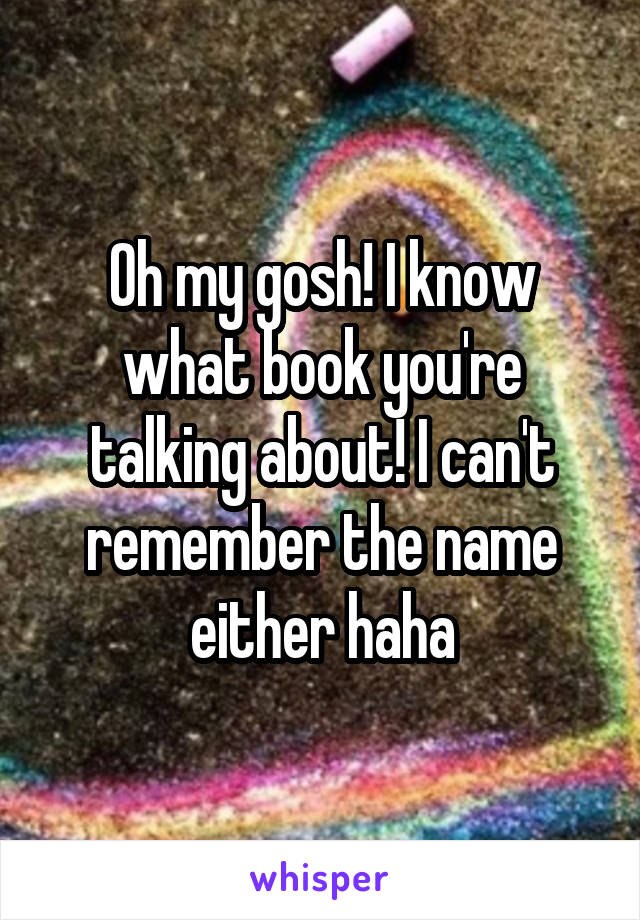 Oh my gosh! I know what book you're talking about! I can't remember the name either haha