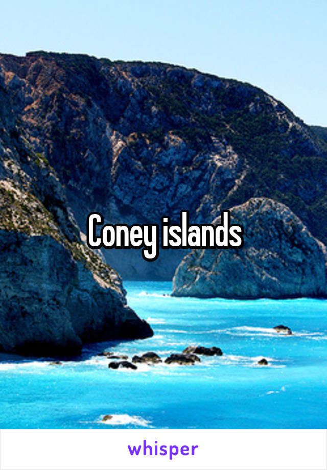 Coney islands