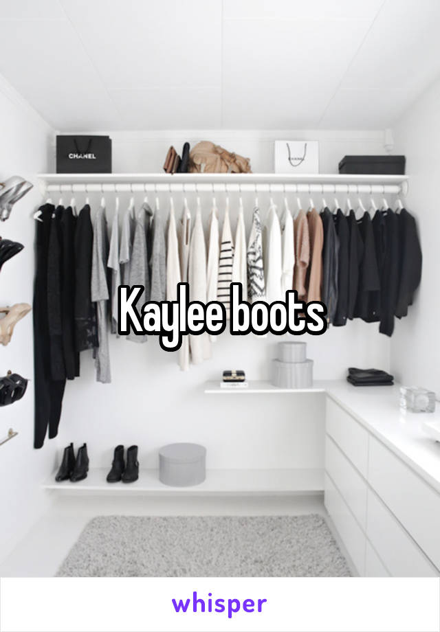 Kaylee boots