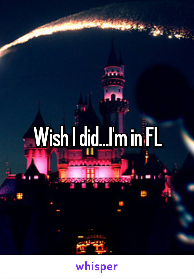 Wish I did...I'm in FL