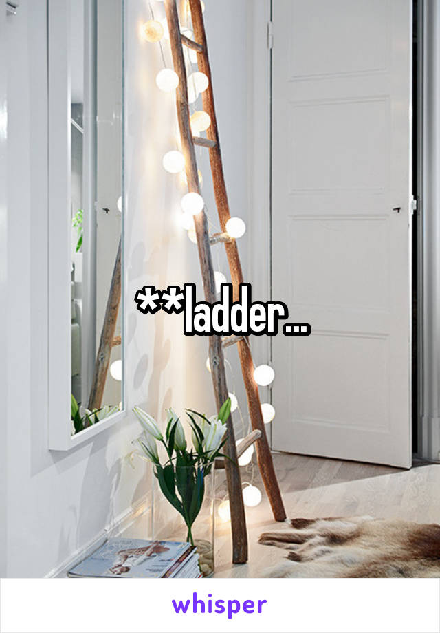 **ladder...