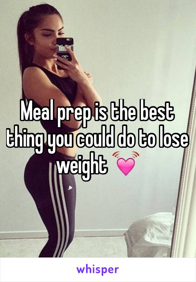 Meal prep is the best thing you could do to lose weight 💓