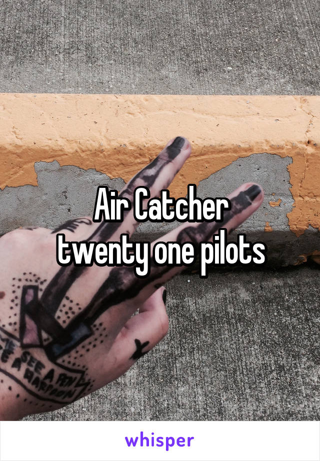 Air Catcher
twenty one pilots