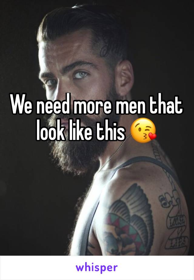 We need more men that look like this 😘