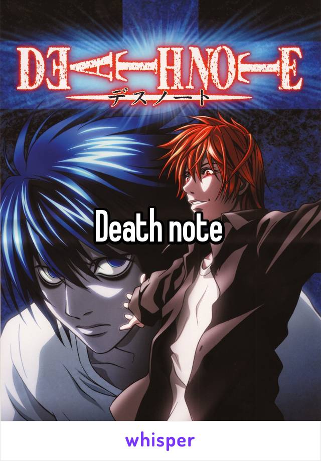 Death note 