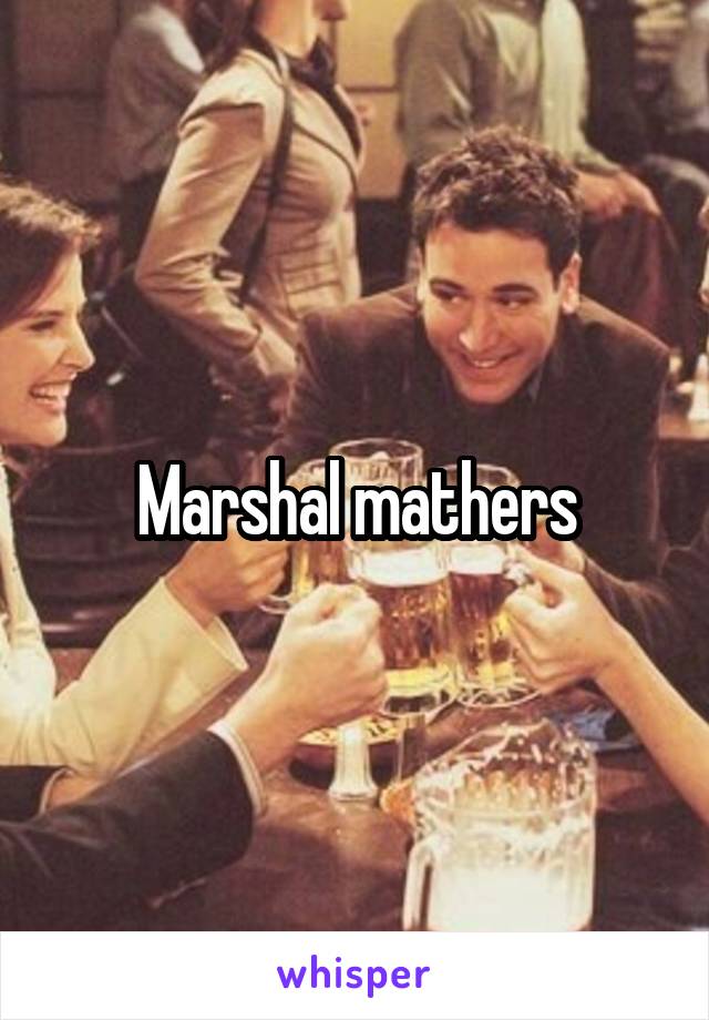 Marshal mathers