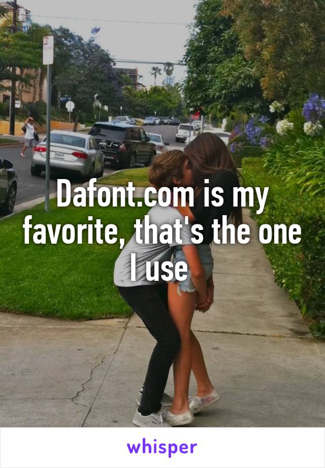 Dafont.com is my favorite, that's the one I use 