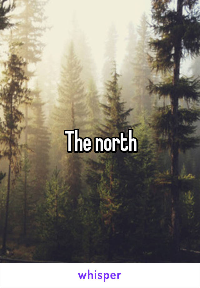 The north