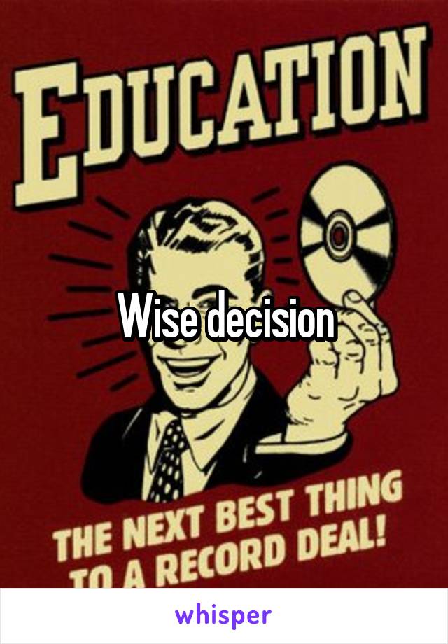 wise-decision