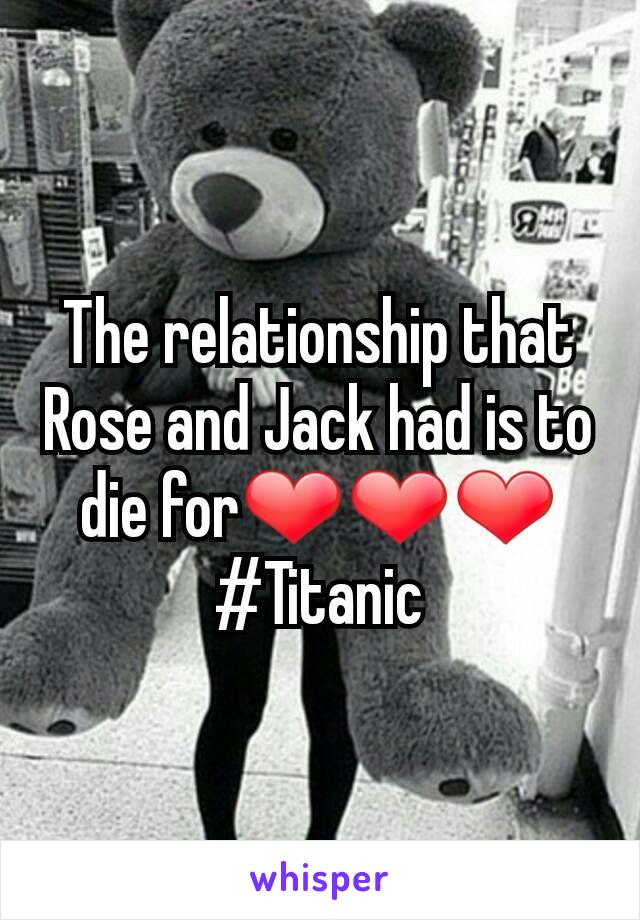 The relationship that Rose and Jack had is to die for❤❤❤
#Titanic