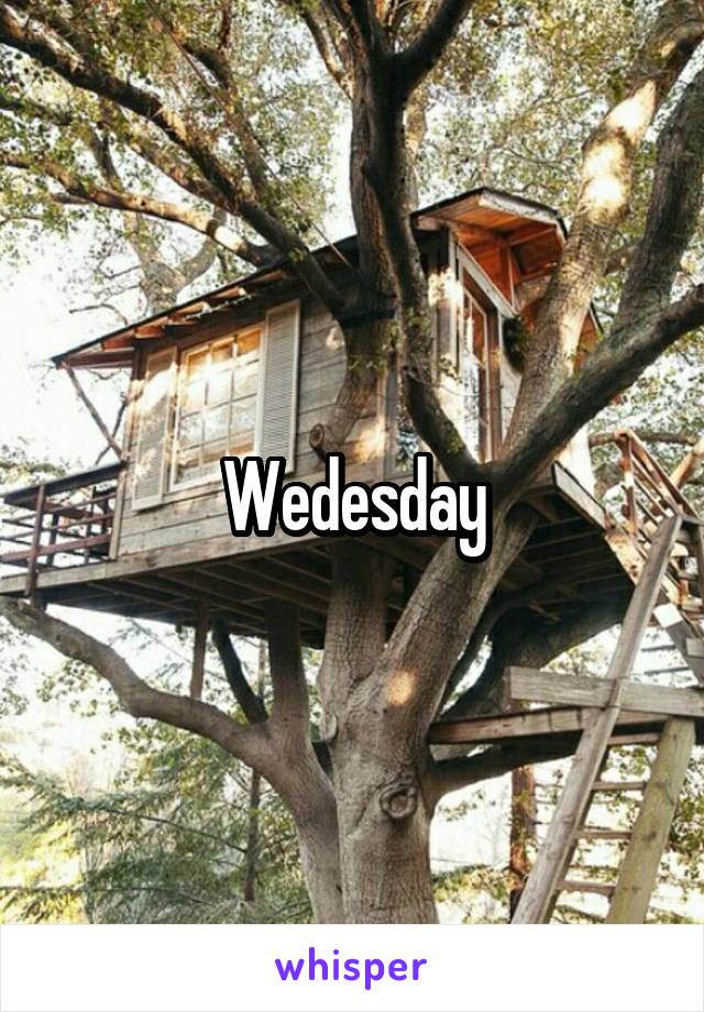 Wedesday
