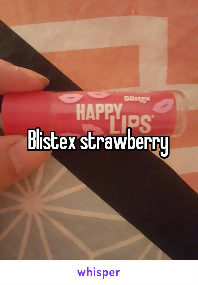 Blistex strawberry 