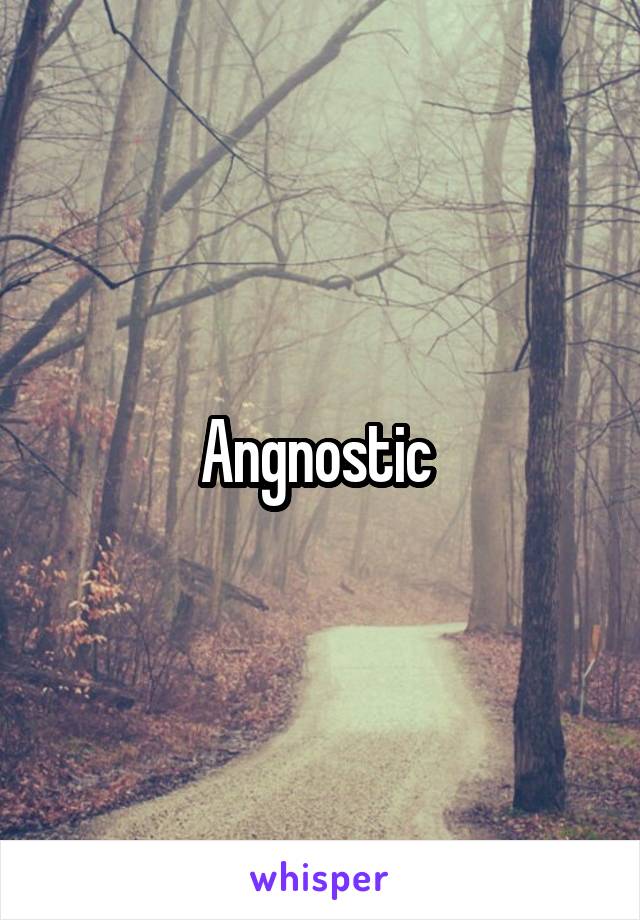 Angnostic 