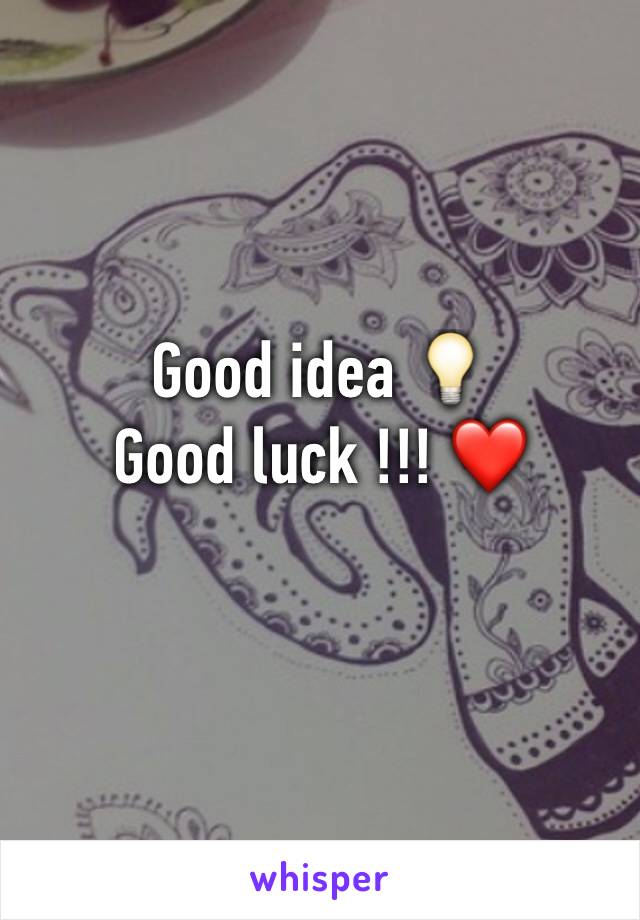 Good idea 💡 
Good luck !!! ❤️