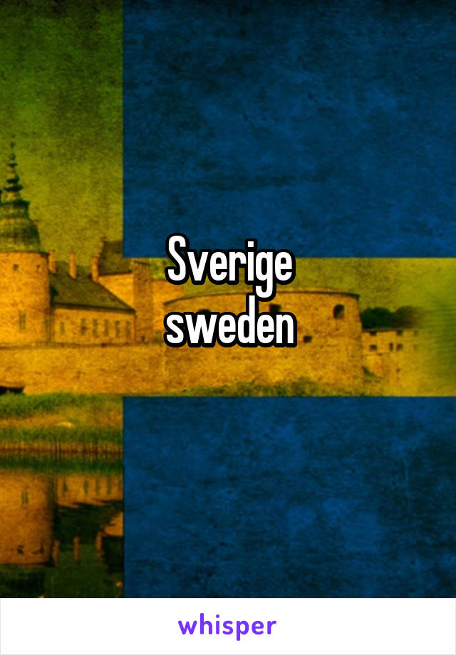 Sverige
sweden
