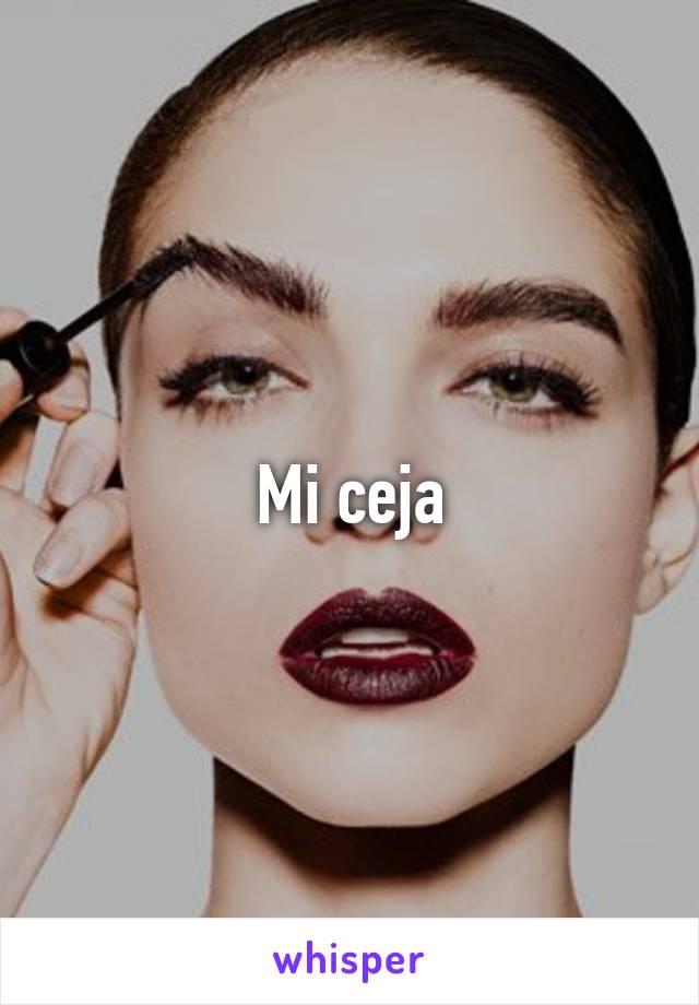 Mi ceja