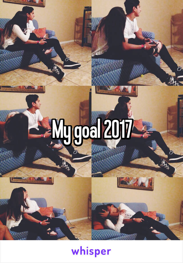 My goal 2017