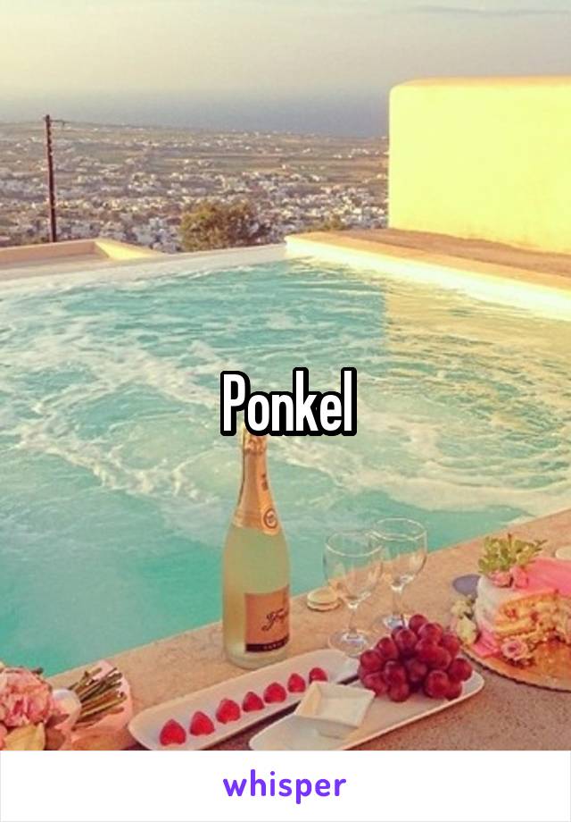 Ponkel