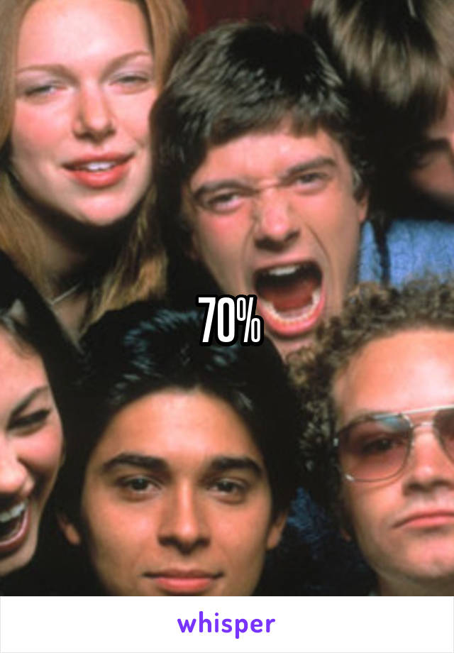 70%