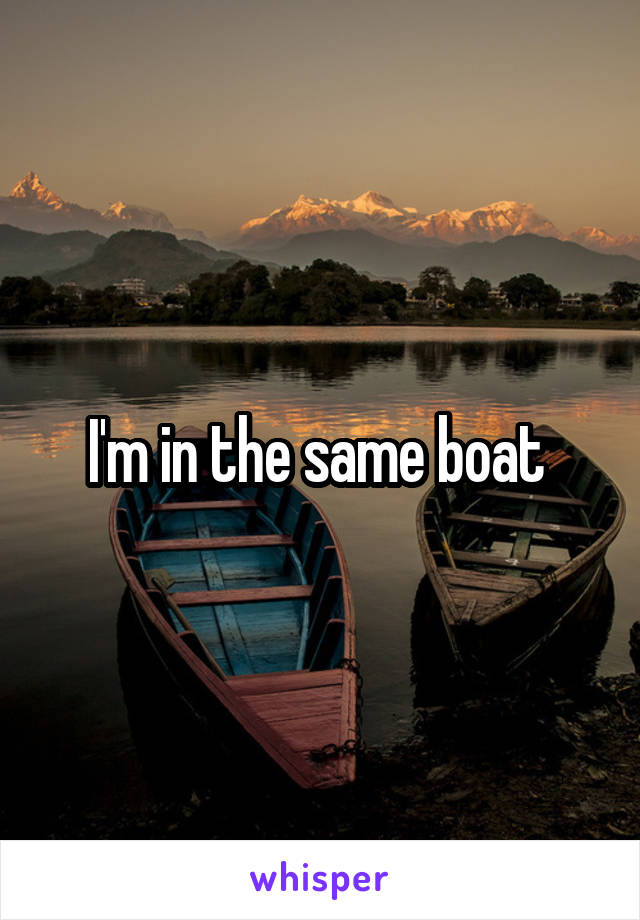 I'm in the same boat 