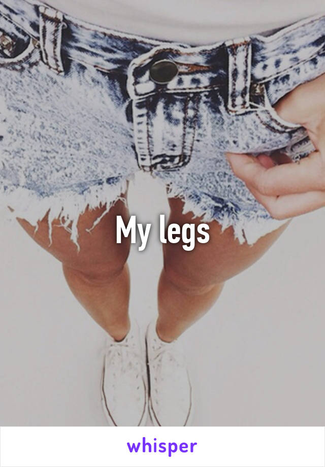 My legs