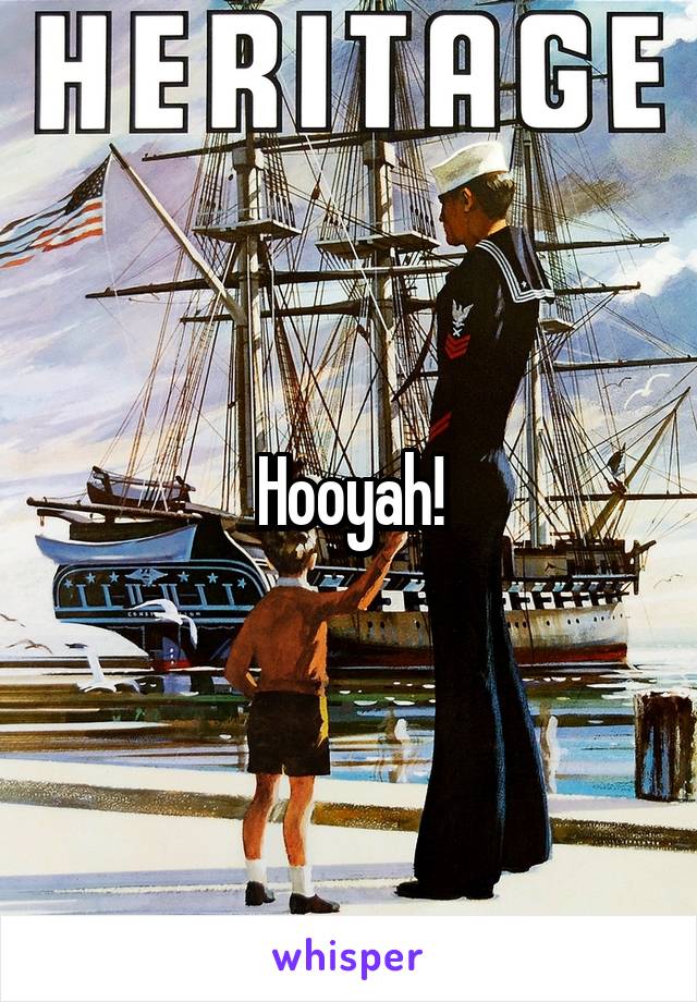 Hooyah!