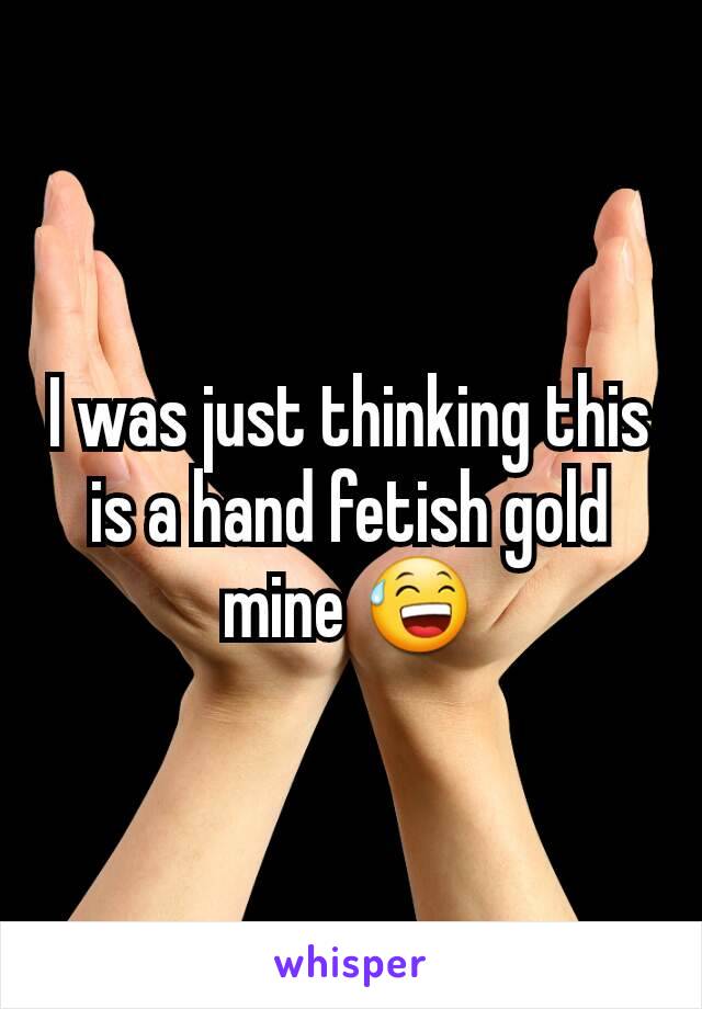 I was just thinking this is a hand fetish gold mine 😅