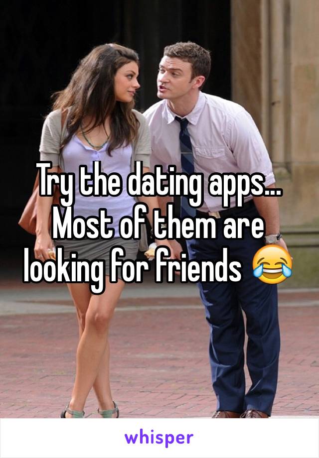 Try the dating apps... Most of them are looking for friends 😂