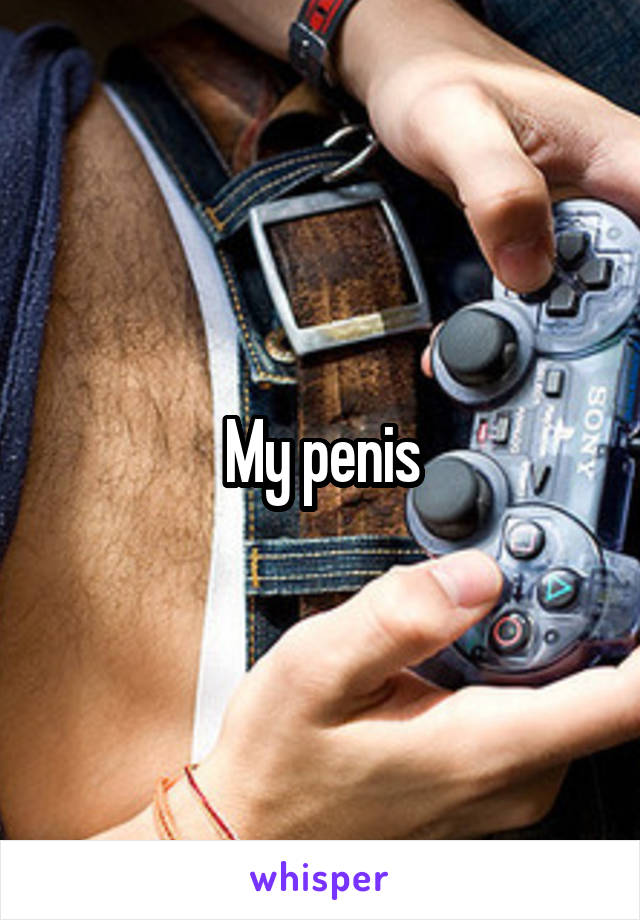 My penis