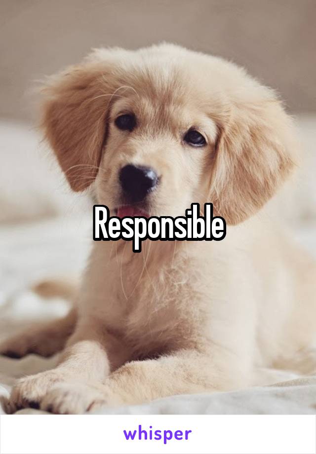 Responsible